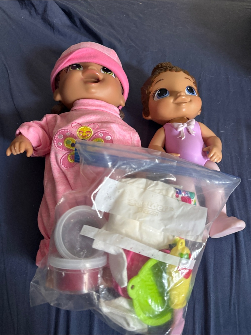Pink Baby Doll Set with Accessories - Kids Toys